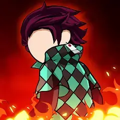 Stick Demon Shadow Fight MOD APK Logo